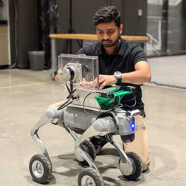 Image for Driven by Curiosity: Rohith Poola’s Journey in Autonomous Robotics