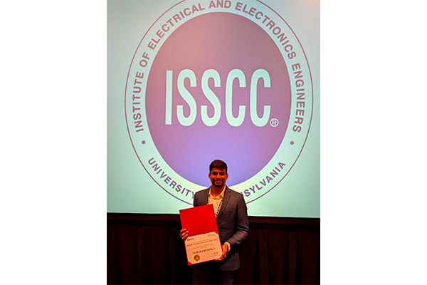 Image for Electrical PhD Student Receives SSCS Predoctoral Achievement Award